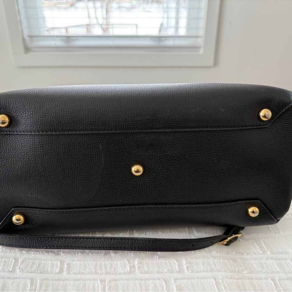 Burberry Banner NM Tote Leather with House Check Canvas, Medium - Picture 7 of 16